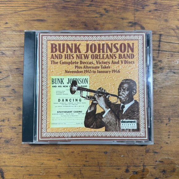 Bunk Johnson & His New Orleans Band: The Complete Decca Victor & V Discs TESTED - Picture 1 of 2